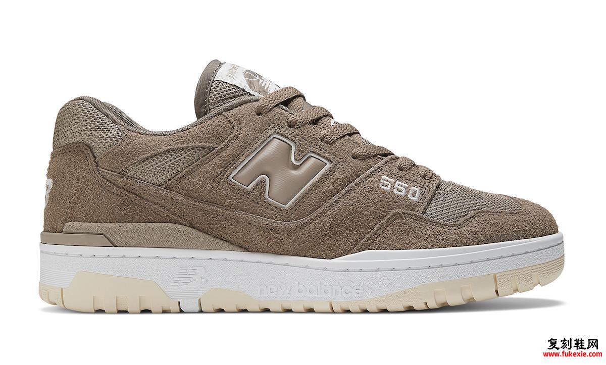 新百伦NEW BALANCE 550 “MUSHROOM” “蘑菇”于9月29日发布