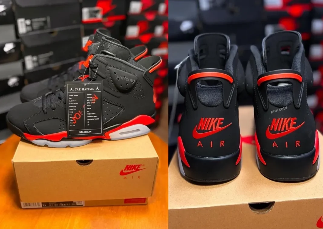 Air Jordan 6「反转红外线」2026年情人节发售 传奇销售样本首次市售