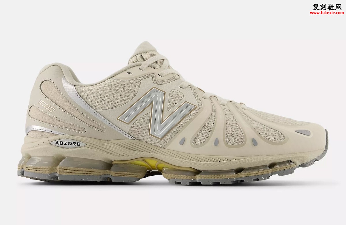 New Balance 1890 “Linen” 亚麻配色2026年6月25日发售,全掌ABZORB缓震与复古机能美学融合插图1 New Balance 1890 “Linen” 亚麻配色2026年6月25日发售,全掌ABZORB缓震与复古机能美学融合