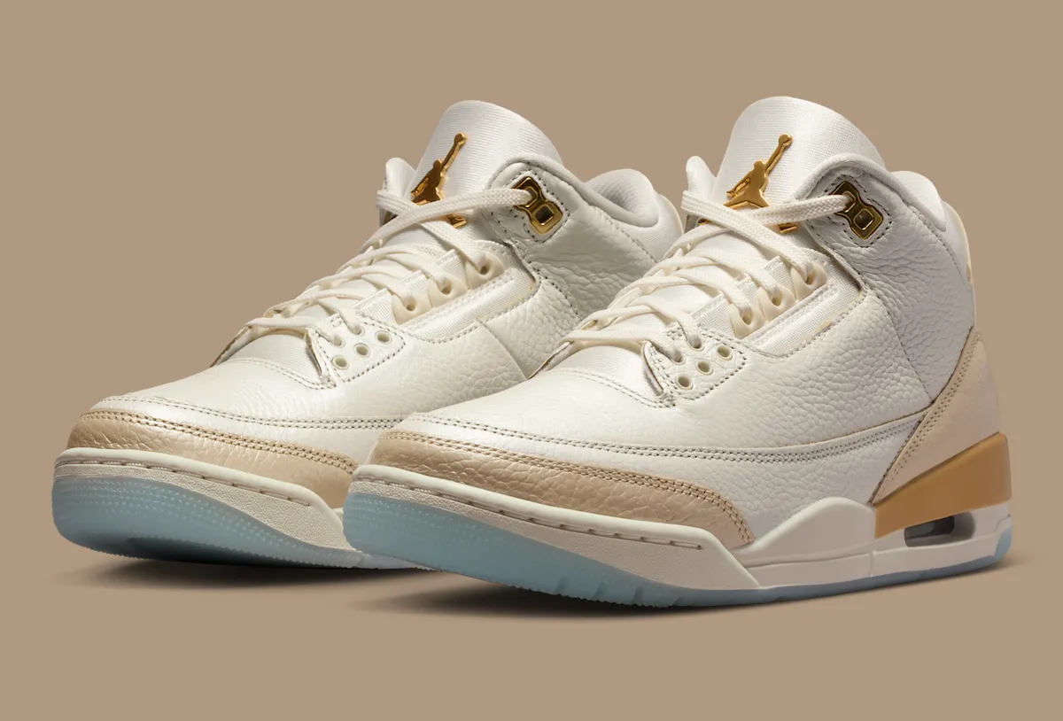 Air Jordan 3 '香槟与生蚝' 2025年假日季发布:女性专属奢华鞋款深度解析与选购指南