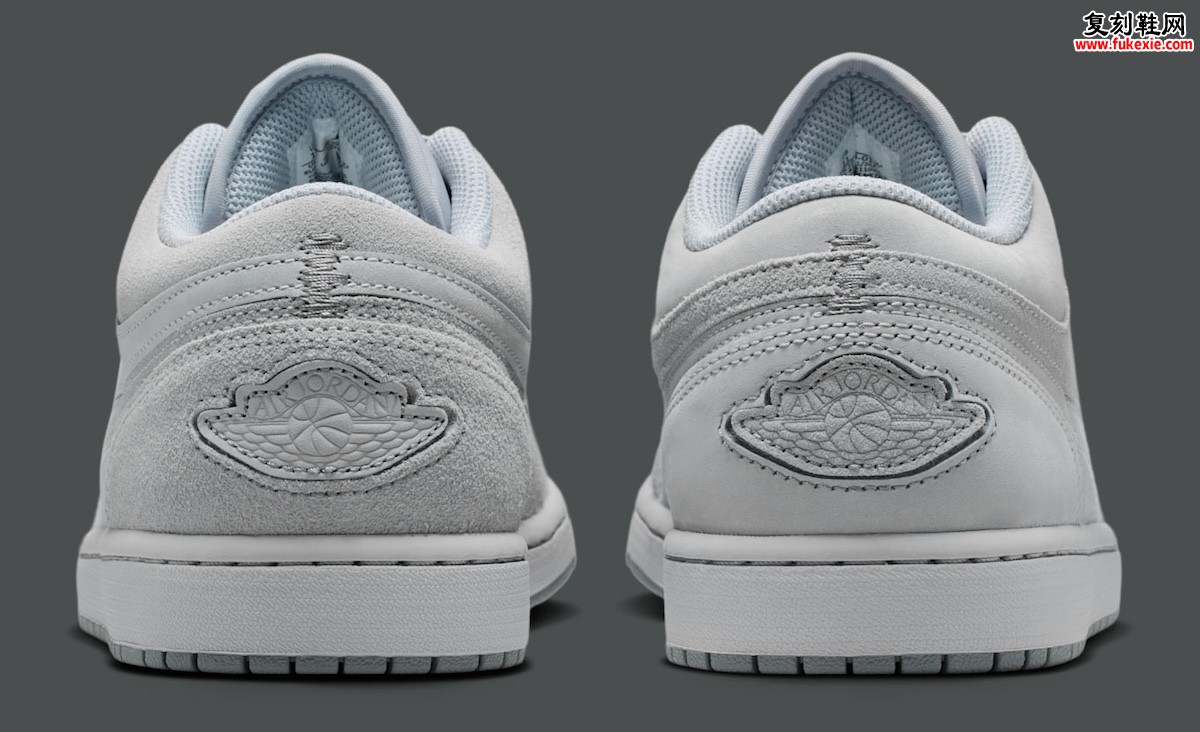 Air Jordan 1 Low SE Craft “Wolf Grey” “狼灰”2026夏季发售，麂皮拼接皮革重塑极简质感美学