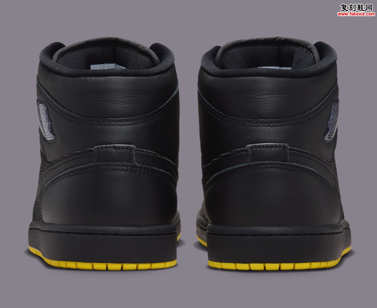 Air Jordan 1 Mid Comic Book 半色调网点拼接黑色皮革,Opti Yellow 外底,2026 年 7 月低调登场插图4 Air Jordan 1 Mid Comic Book 半色调网点拼接黑色皮革,Opti Yellow 外底,2026 年 7 月低调登场