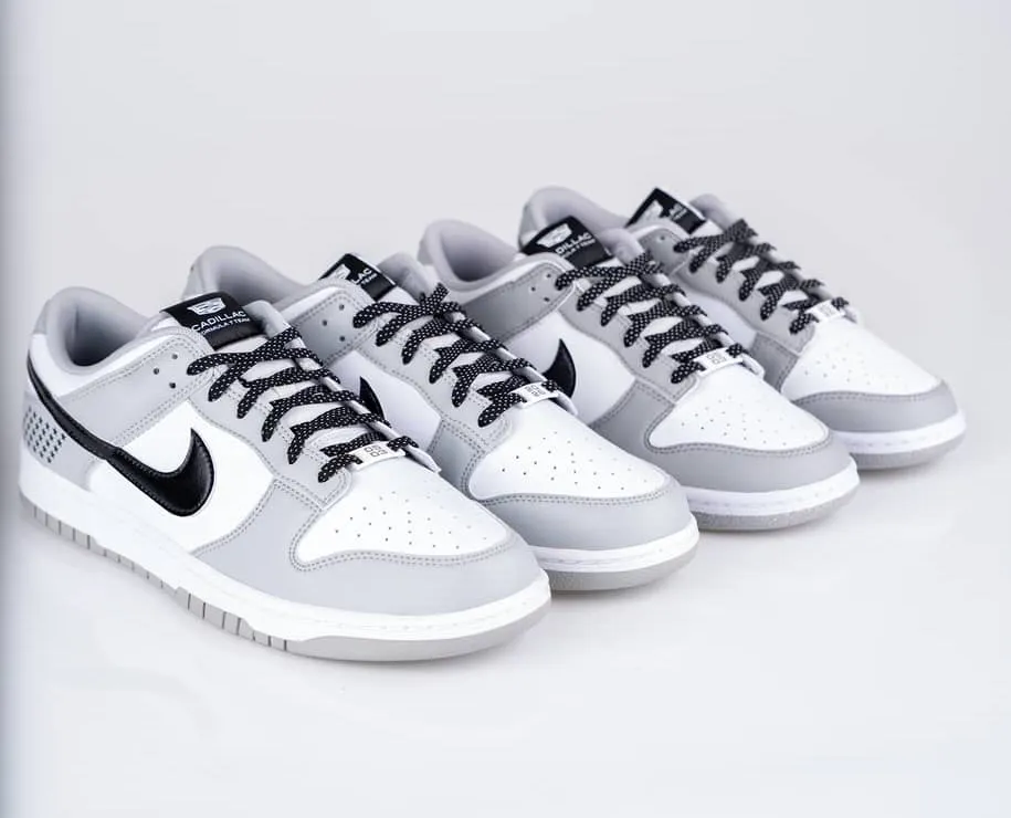 Cadillac Formula 1 Team x Nike Dunk Low 星条旗鞋身黑白灰赛车涂装仅两双不公开发售