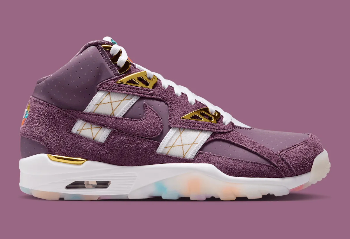 Nike Air Trainer SC “Atlanta Olympics” 30周年回归:紫色致敬1996亚特兰大奥运,6月限量发售插图2 Nike Air Trainer SC “Atlanta Olympics” 30周年回归:紫色致敬1996亚特兰大奥运,6月限量发售