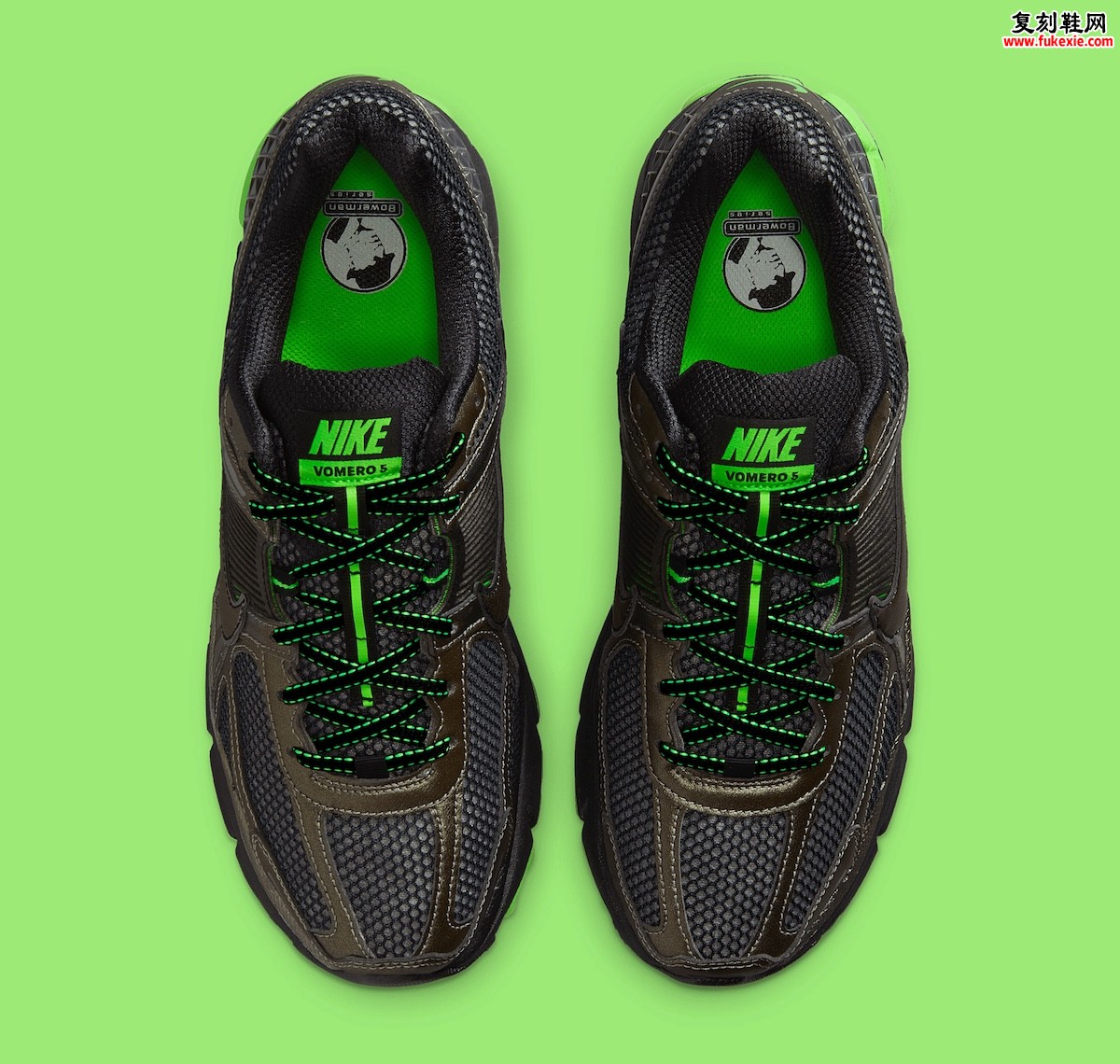 Nike Zoom Vomero 5 “Metallic Pewter/Green Strike”“金属石墨绿闪”10月29日登场
