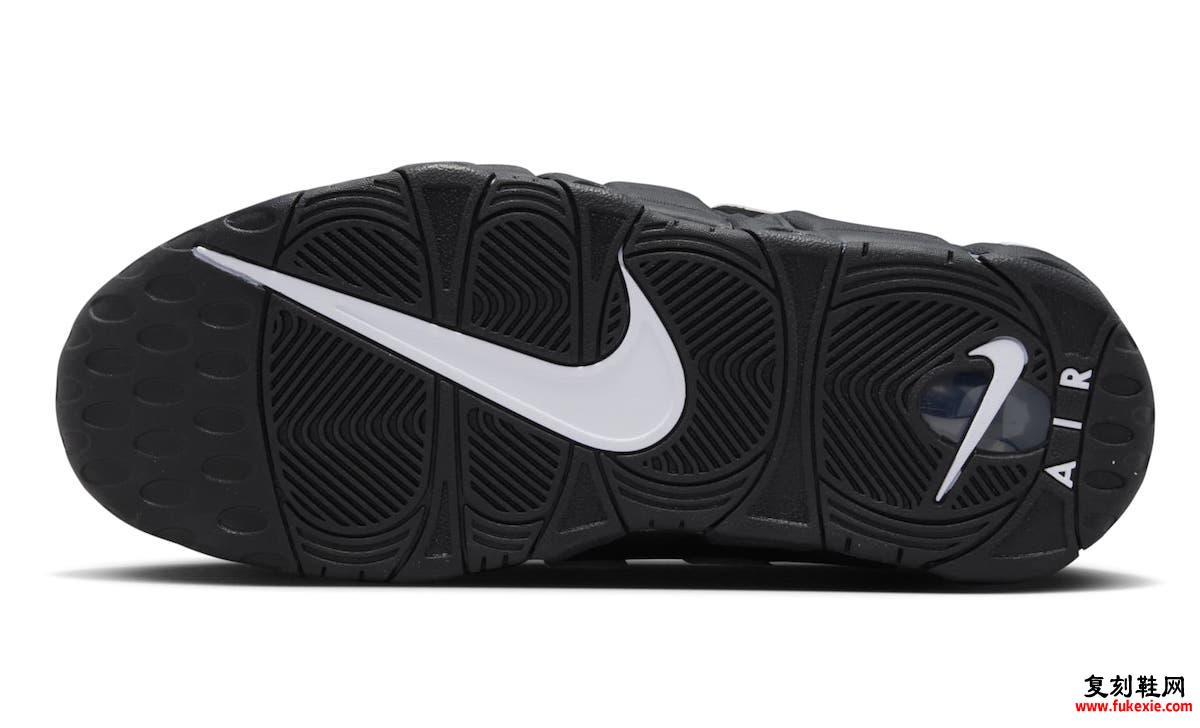 AMBUSH X NIKE AIR MORE UPTEMPO LOW “黑/白” 10 月发售