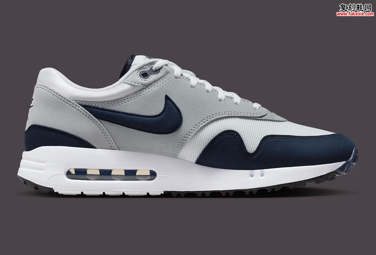 Nike Air Max 1 Golf “Wolf Grey/Obsidian”耐克Air Max 1高尔夫鞋2025秋款