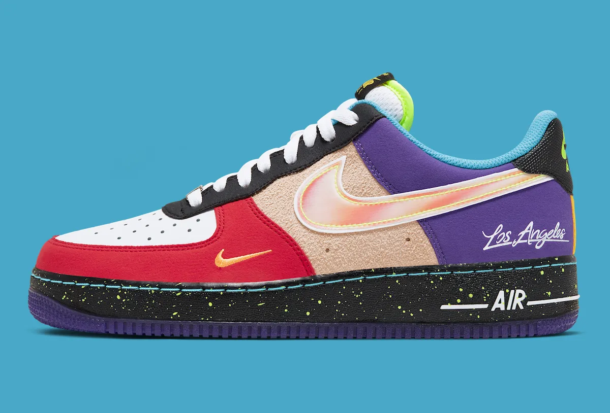 一次过穿齐洛杉矶四队！Nike Air Force 1 Low “What The LA” 2026年底强势回归