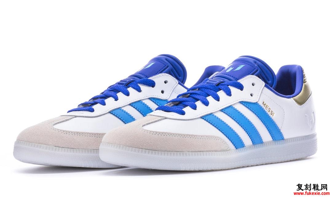 莱昂内尔·梅西 X ADIDAS SAMBA 将于 2024 年发布 货号：ID3550