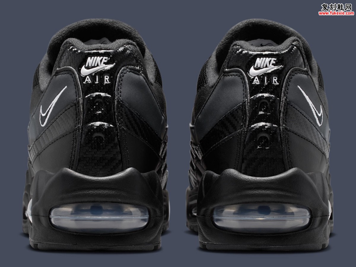 Nike Air Max 95“黑/金属银”2026夏季发售,三层质感黑色重塑经典肌肉跑鞋
