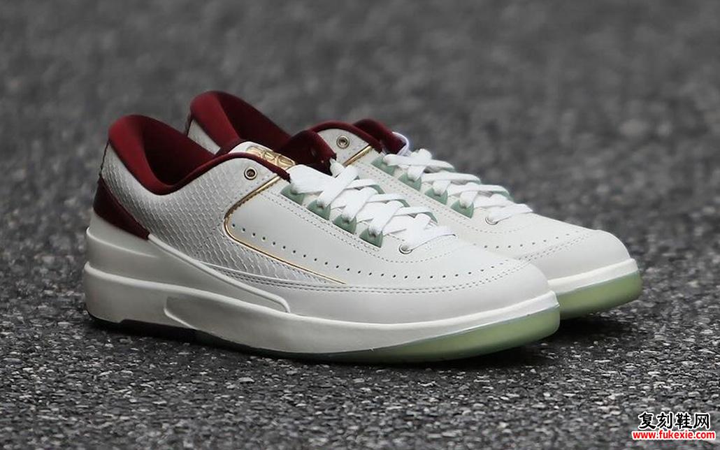 AIR JORDAN 2 LOW“CHINESE NEW YEAR”将于2024年1月发售 货号：FJ5736-100