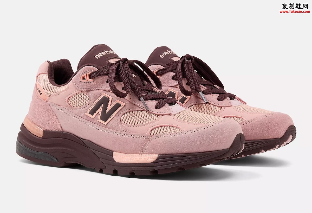 New Balance 992美产Pink Chalk粉笔粉复刻评测:夏日极简美学与顶配ABZORB缓震科技全解析插图 New Balance 992美产Pink Chalk粉笔粉复刻评测:夏日极简美学与顶配ABZORB缓震科技全解析