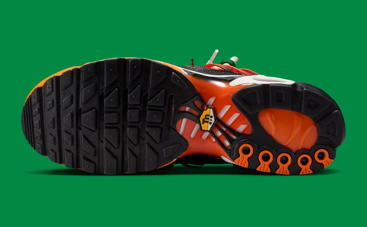 Homecoming x Nike Air Max Plus双色联名2026年4月拉各斯首发，泛非配色与橙渐变