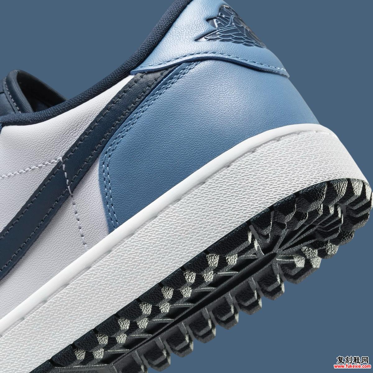 AIR JORDAN 1 LOW GOLF “AEGEAN STORM” 将于 2024 年 7 月发售 货号：DD9315-115