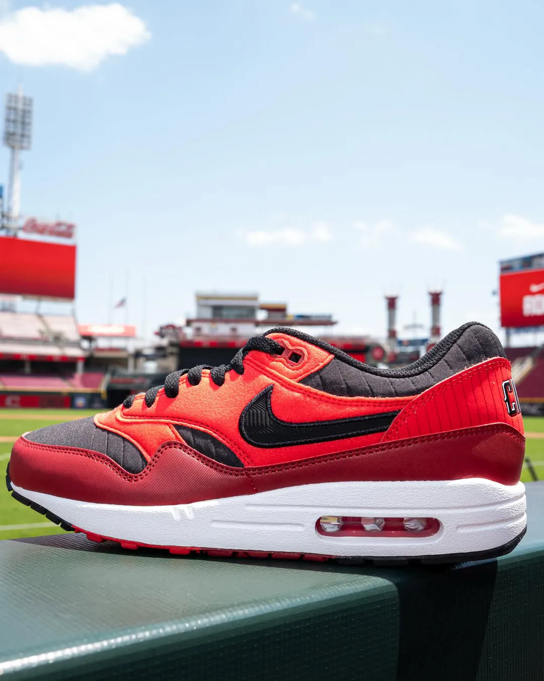 Cincinnati Reds Are Releasing Their Own City Connect Nike Air Max 1 红黑配色5月30日正式发售