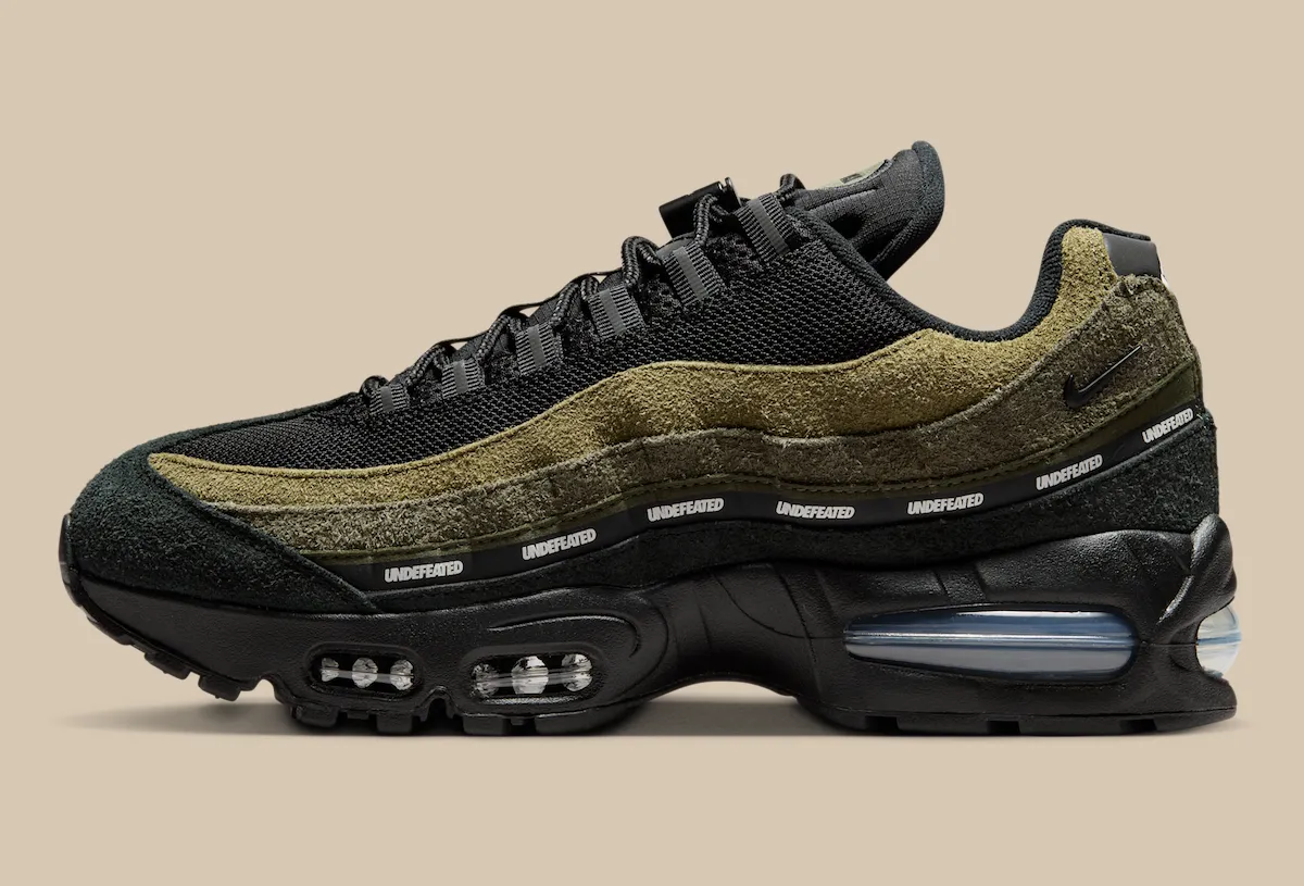 UNDEFEATED x Nike Air Max 95 “La Brea”联名橄榄绿配色发布 洛杉矶收官城市系列