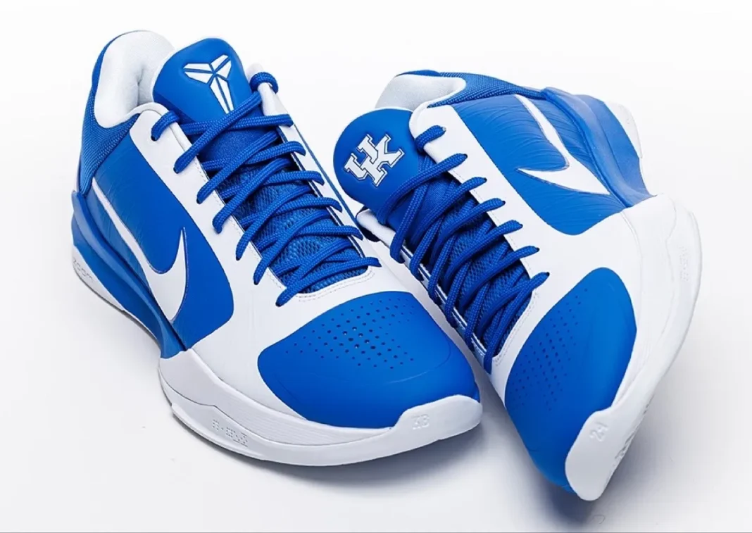 Nike Kobe 5 Protro “Kentucky”科比5代肯塔基PE球员专属版曝光 复刻鞋网解析非市售细节