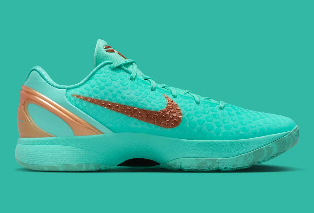 Jalen Brunson x Nike Kobe 6 Protro “Statue of Liberty” “自由女神像”配色2025年12月市售