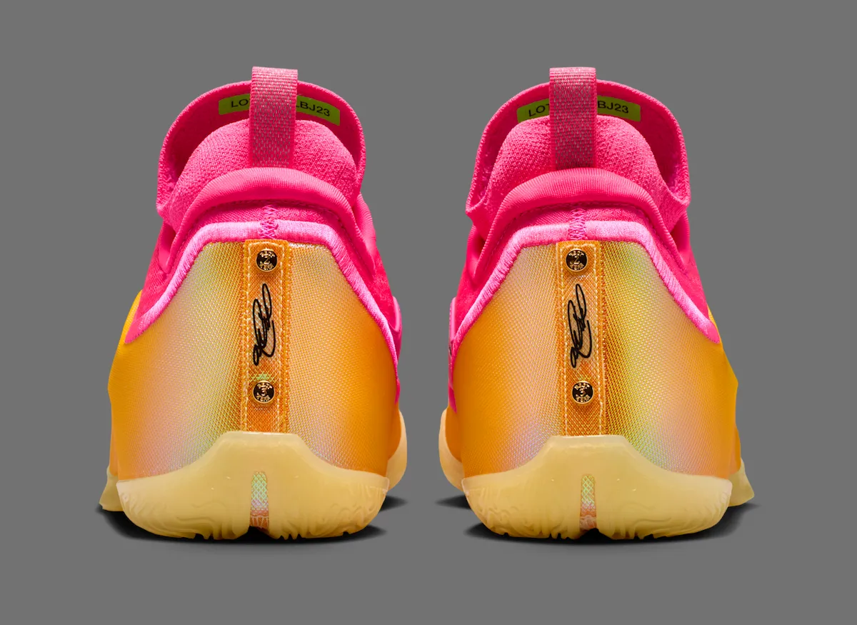 粉金碰撞下的历史回响:Nike LeBron 23 Elite ‘Good Intentions’ 以迈阿密色调致敬“决定一”十五周年