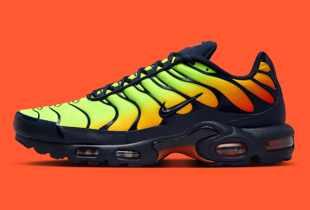 Nike Air Max Plus霓虹柠黄8月7日发售,190美元引爆夏日街头