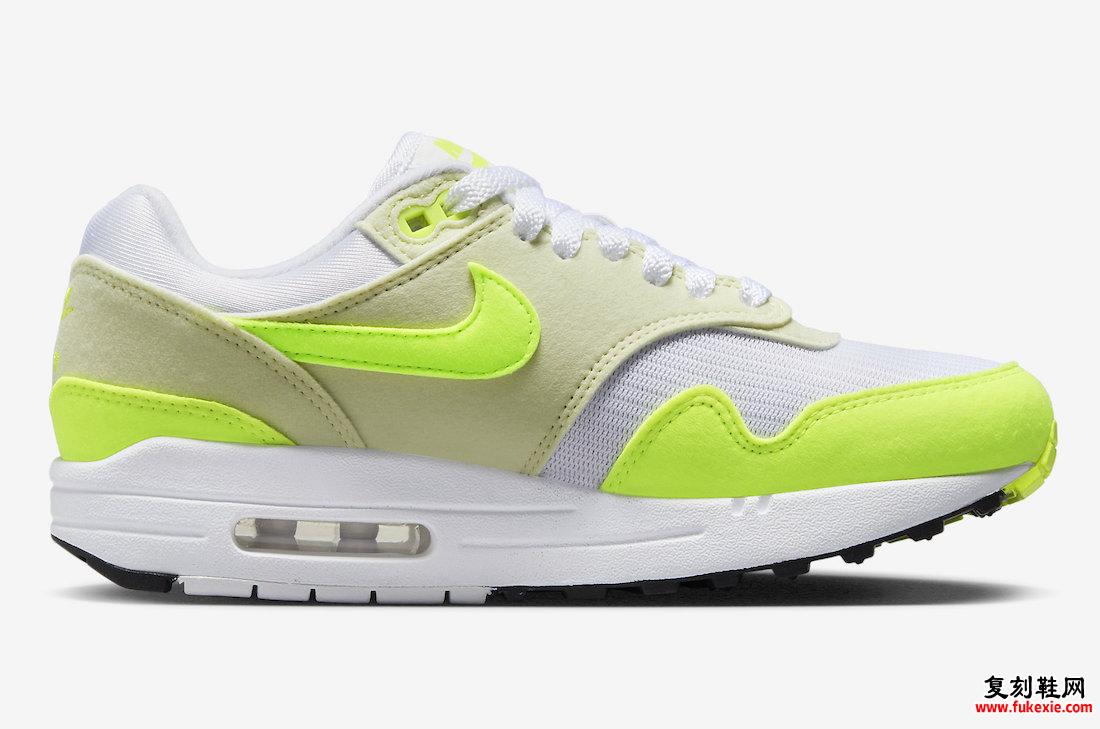 NIKE AIR MAX 1 “VOLT SUEDE” 电光绿即将发售 货号：DZ2628-100