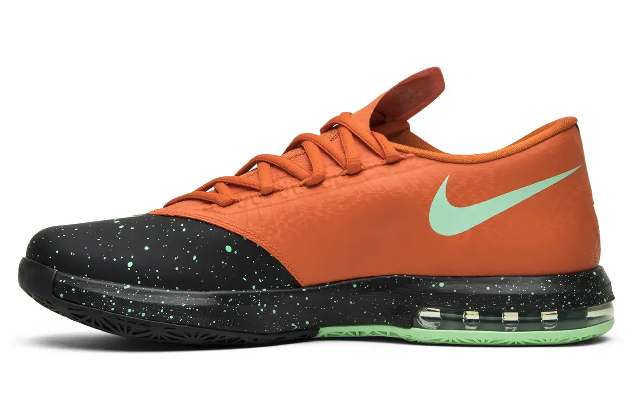 Nike KD 6 ‘Texas’ 12月1日复刻,用夜光细节与橙色血脉致敬杜兰特的长角牛岁月