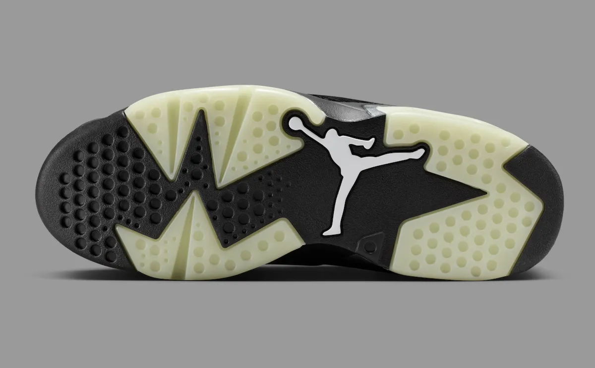 马毛黑魂：Air Jordan 6 Low ‘Blackout’ 以奢华材质重塑低帮经典，2026春季低调登场