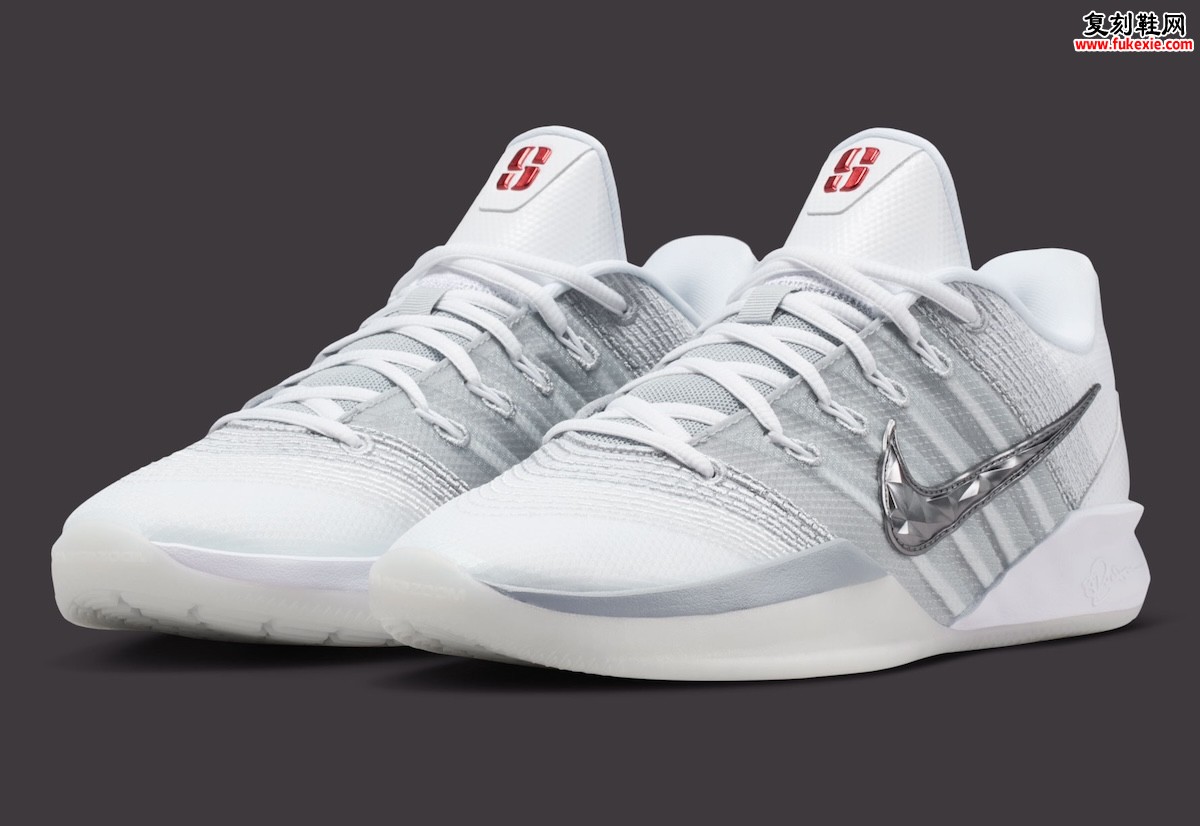 耐克 Sabrina 3「我与我」配色12月上市 金属红S标志与钻石纹理的内心博弈宣言