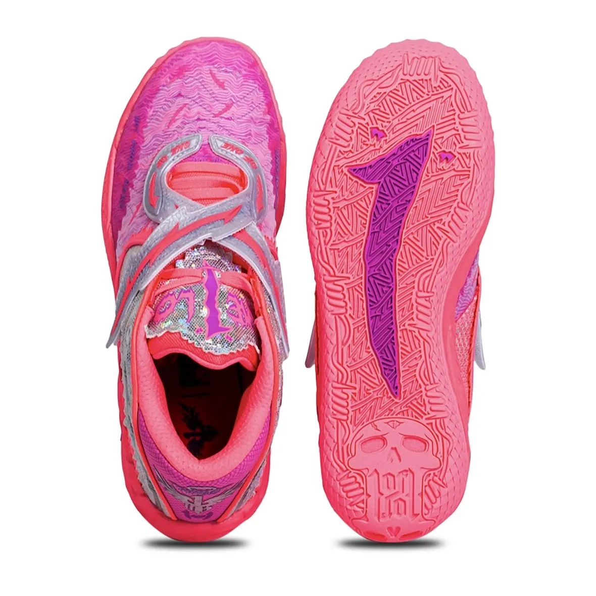 PUMA MB.05 World Tour 312129-01发售！洋红风暴+骷髅镜面定义未来实战图腾