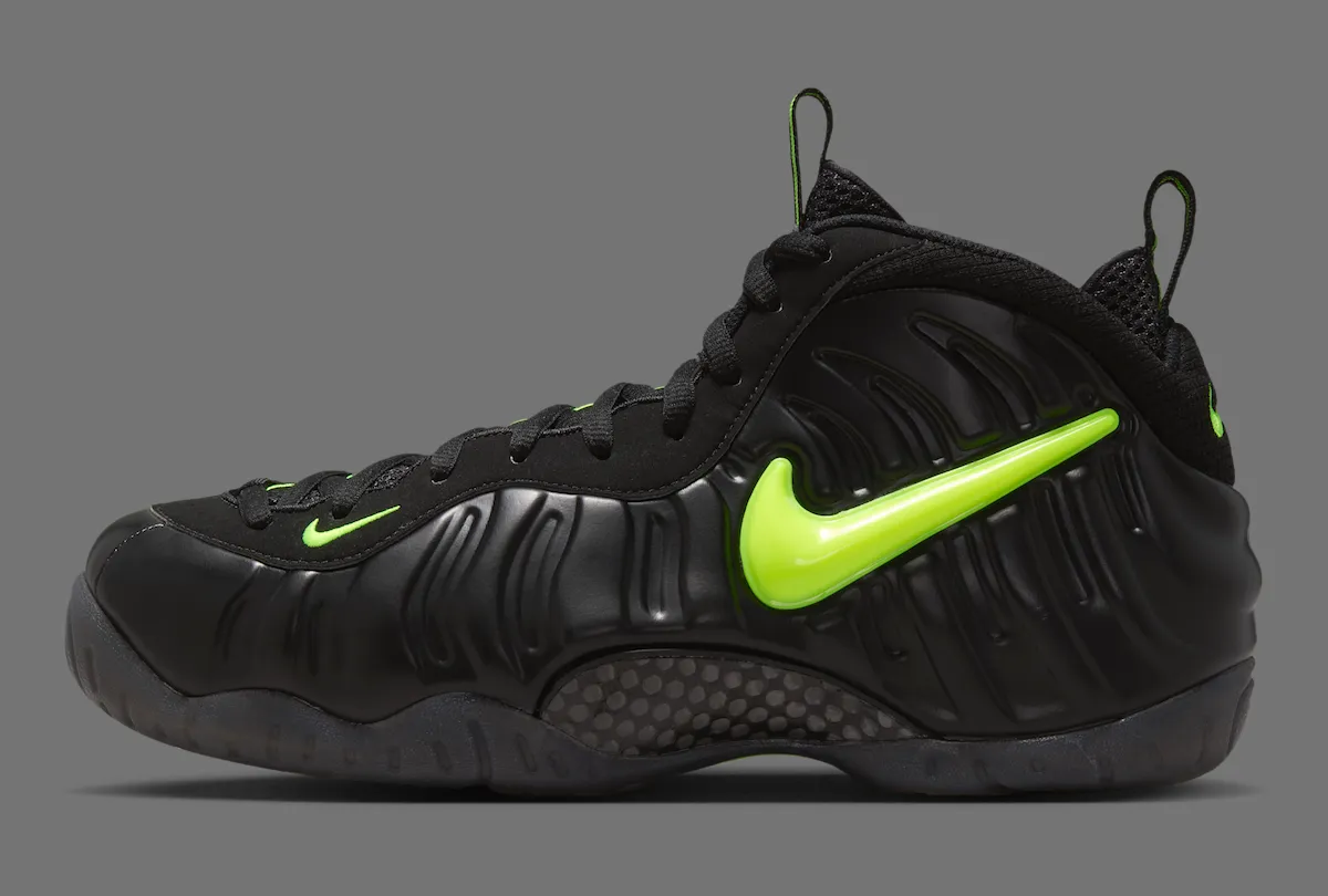 Nike Air Foamposite Pro “Voltage高压黄”2026年5月复刻,黑黄撞色致敬1997元年经典