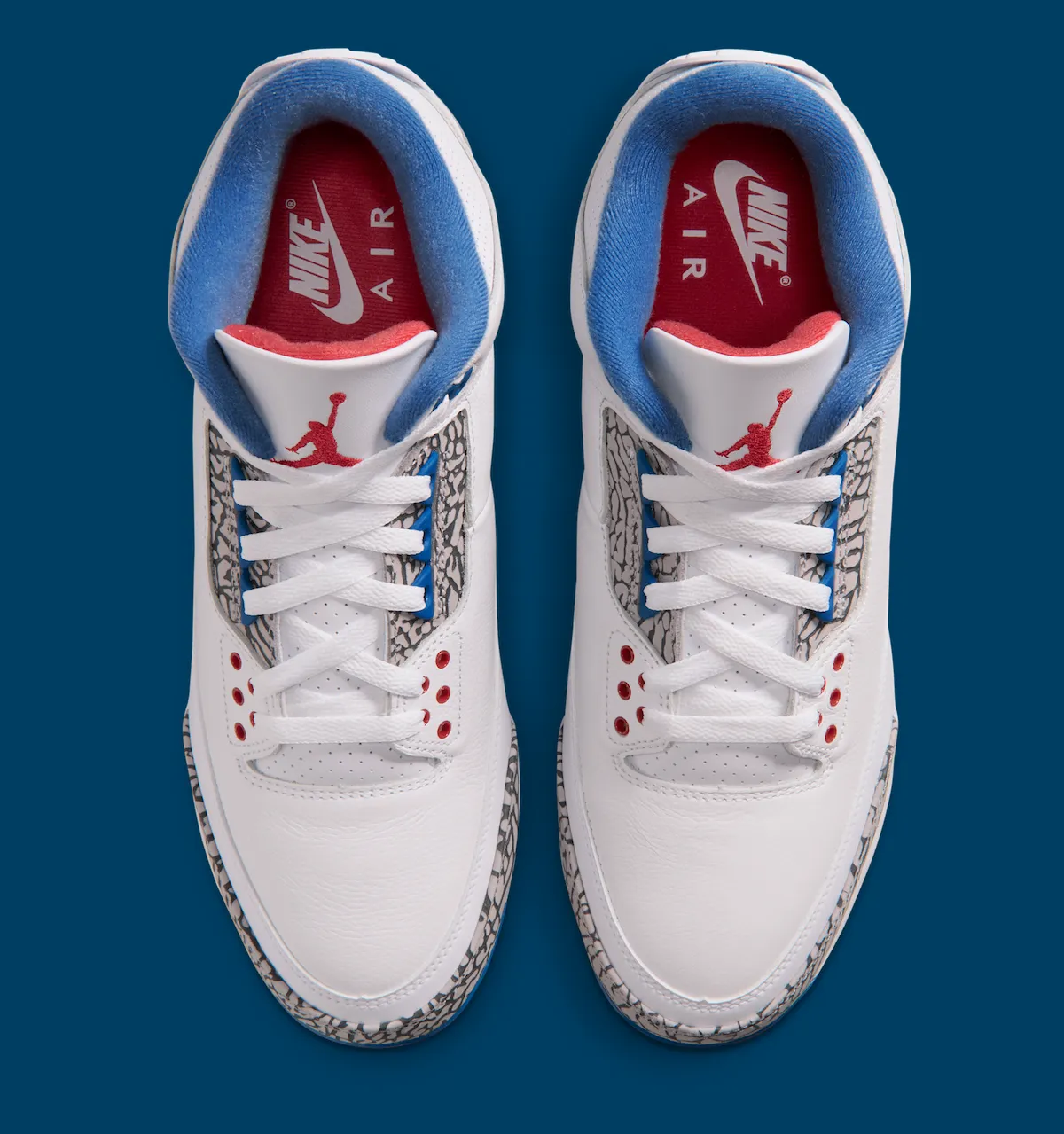 致敬经典,Air Jordan 3 MCS “True Blue” 棒球鞋钉七月发售全解析插图3 致敬经典,Air Jordan 3 MCS “True Blue” 棒球鞋钉七月发售全解析