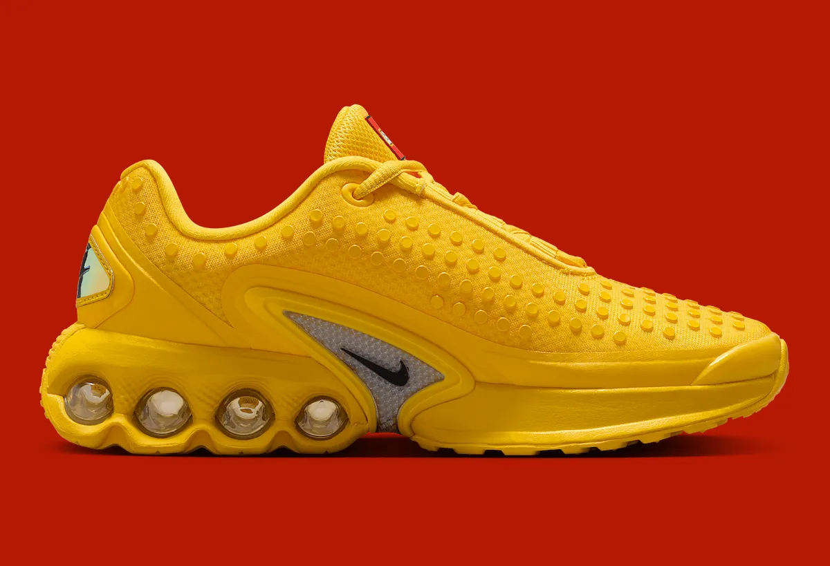 LEGO x Nike Air Max Dn “Tour Yellow” 联名鞋款深度解析：积木美学与运动科技的跨界狂想