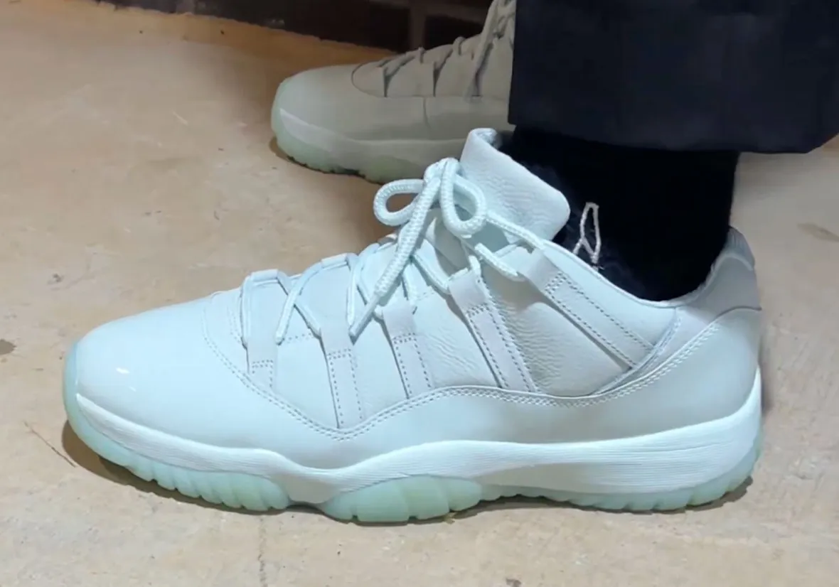 James Whitner 首度曝光 JAIDE x Air Jordan 11 Low「Fiberglass」插图1 James Whitner 首度曝光 JAIDE x Air Jordan 11 Low「Fiberglass」