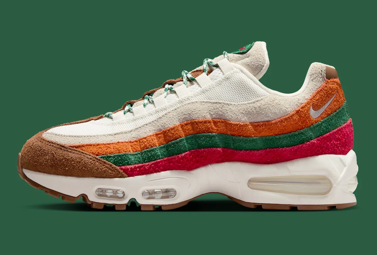 Nike Air Max 95 “Konbini” 便利店套装曝光：7-Eleven与Lawson配色致敬日本街头文化，7月11日发售