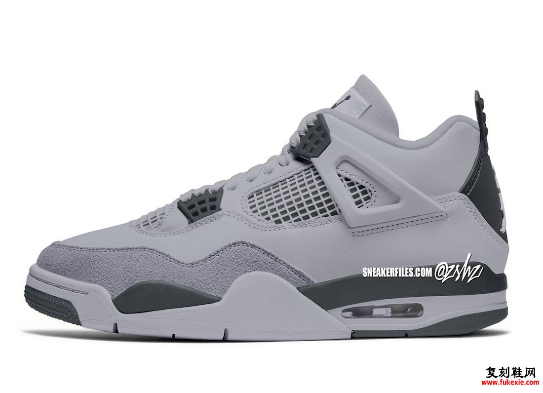 AIR JORDAN 4“SMOKE GREY”将于2024年秋季发布 货号：FQ7928-001