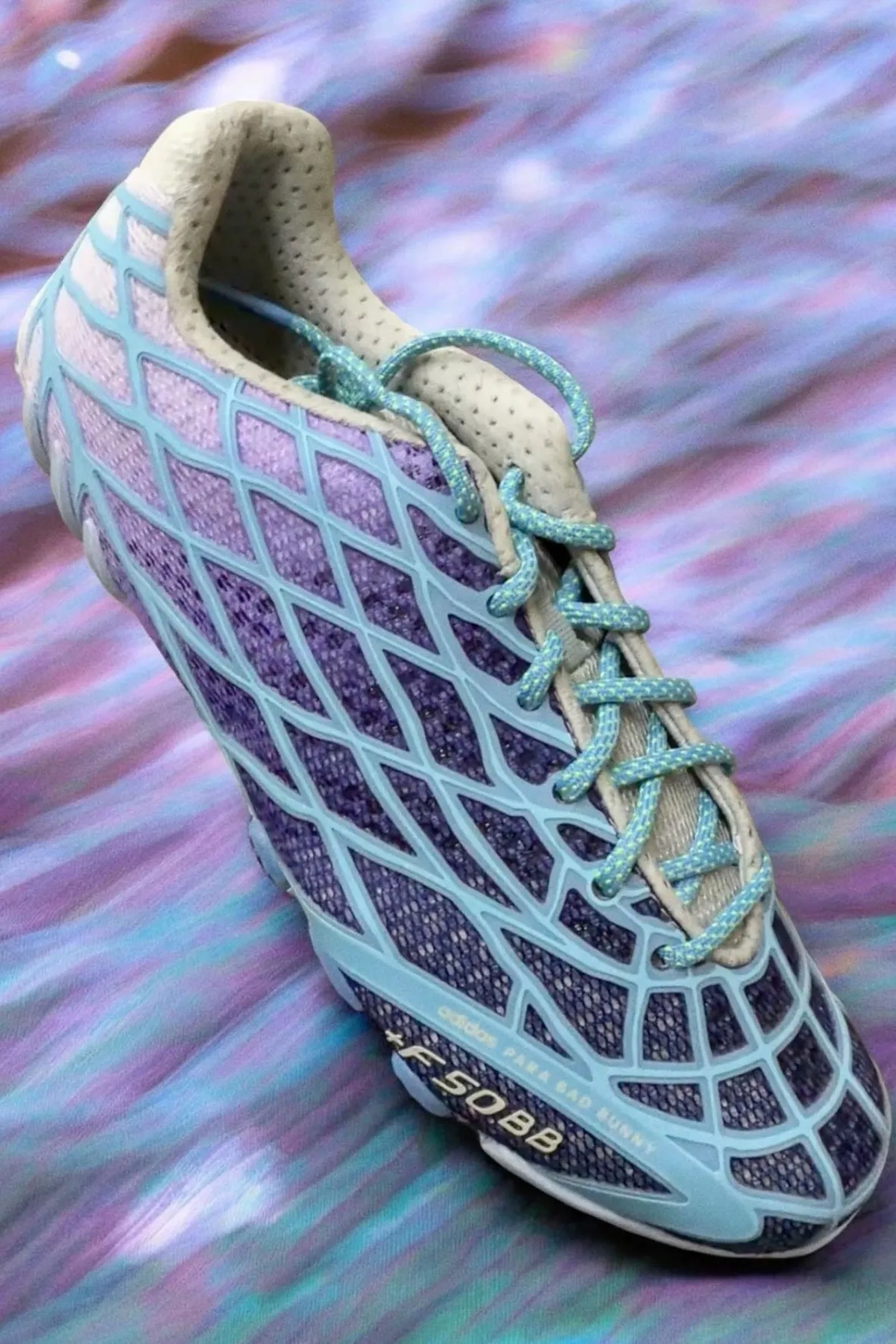 Bad Bunny x adidas F50 Ghost Sprint “Dark Marine” 联名鞋款2026年7月18日正式发售插图1 Bad Bunny x adidas F50 Ghost Sprint “Dark Marine” 联名鞋款2026年7月18日正式发售