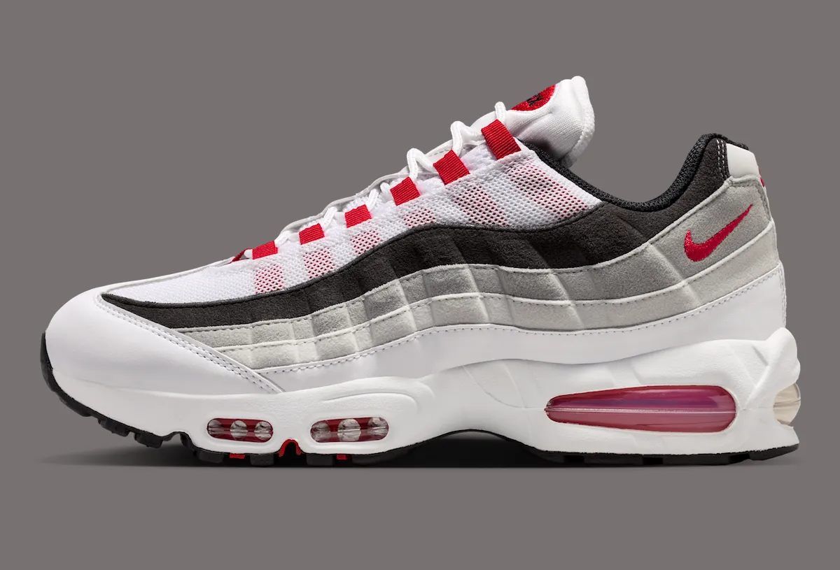 Nike Air Max 95 “Comet Red” 传奇跑鞋Nike Air Max 95 OG彗星红配色三十周年荣耀回归