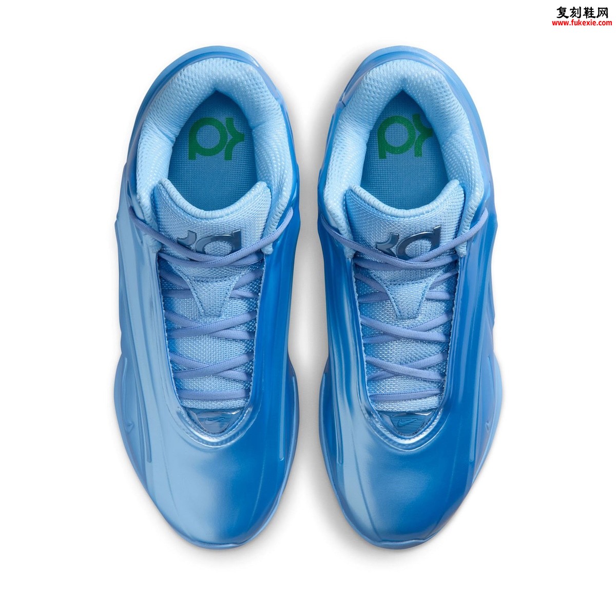 Nike KD 19 “Blueberry Blast” 全蓝「蓝莓冲击」糖果色单品 7 月 29 日登陆 SNKRS,纯色风暴美学与实战配置全解析插图3 Nike KD 19 “Blueberry Blast” 全蓝「蓝莓冲击」糖果色单品 7 月 29 日登陆 SNKRS,纯色风暴美学与实战配置全解析