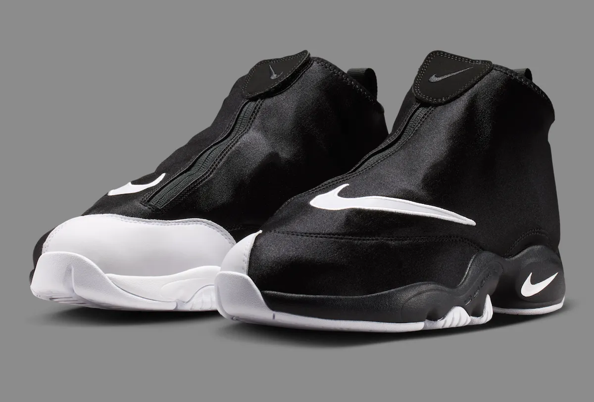 Nike Air Zoom Flight 98 The Glove 黑白拉链元年鞋型加里·佩顿经典后卫战靴 2026 年 7 月 31 日复刻回归缩略图