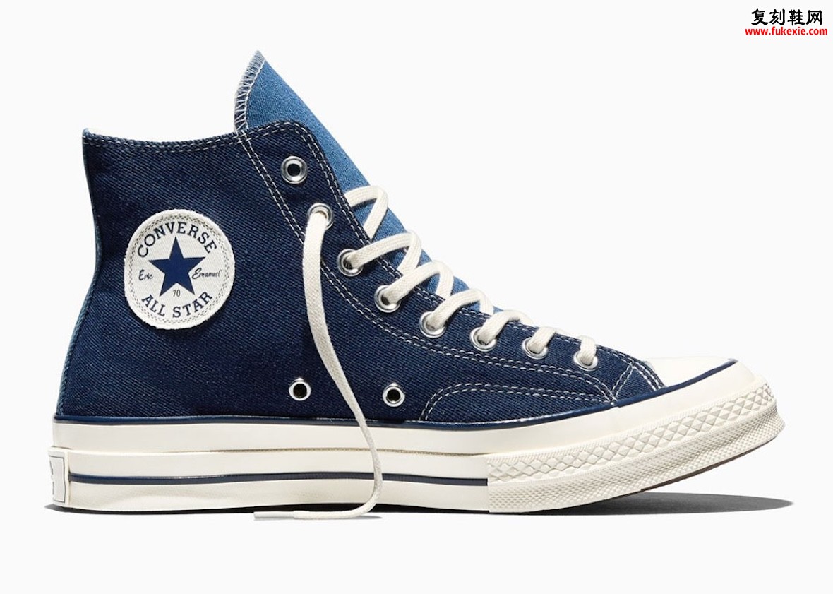 Eric Emanuel x Converse丹宁双生花2026年4月发售，拼接牛仔布重塑Chuck 70与Weapon经典