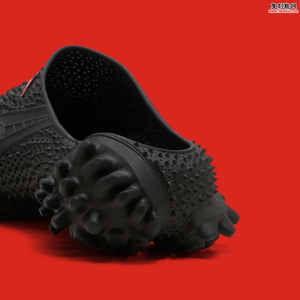 A$AP Rocky联名PUMA Mostro 3D Mule穆勒鞋全新发布，黑与渐变蓝双色，TPU尖刺装甲外壳