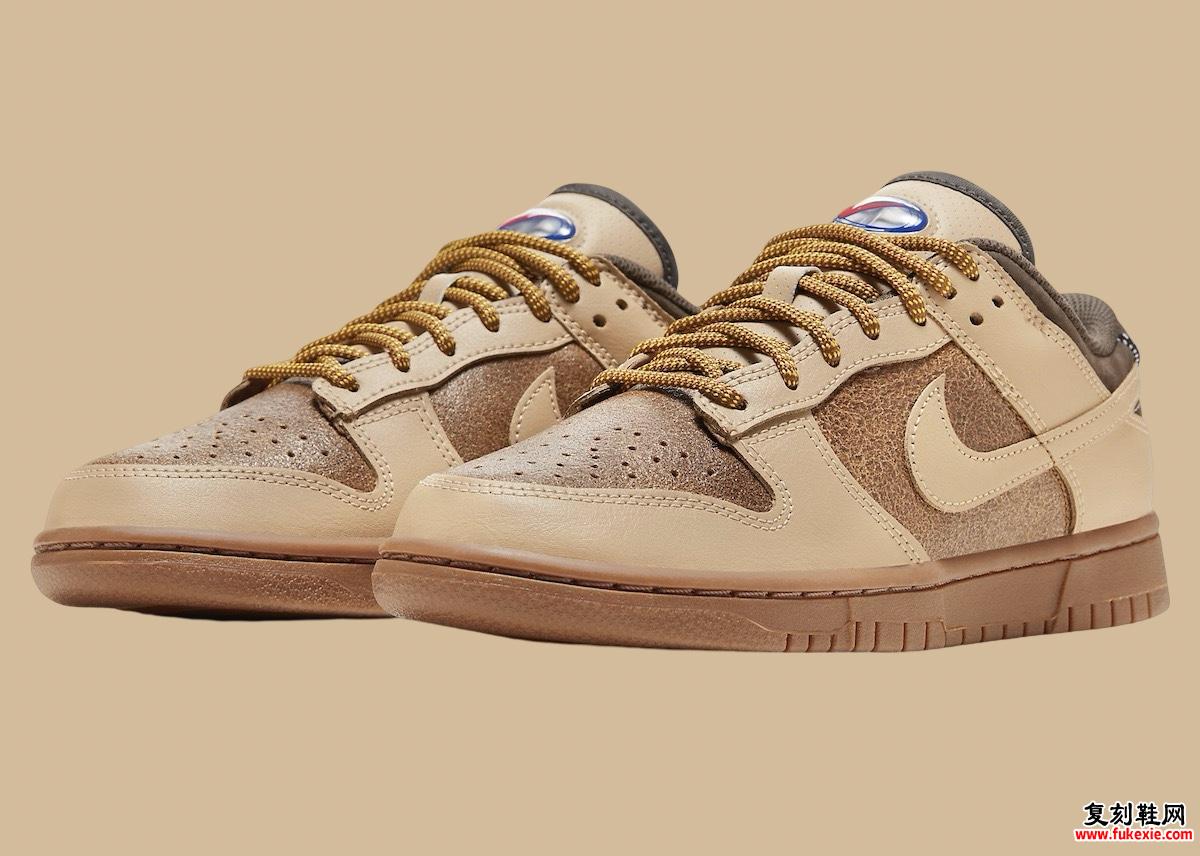 NIKE DUNK LOW LX “HEMP/LIGHT BRITAIN TAN” 加入 1972 系列 货号：HF5718-929