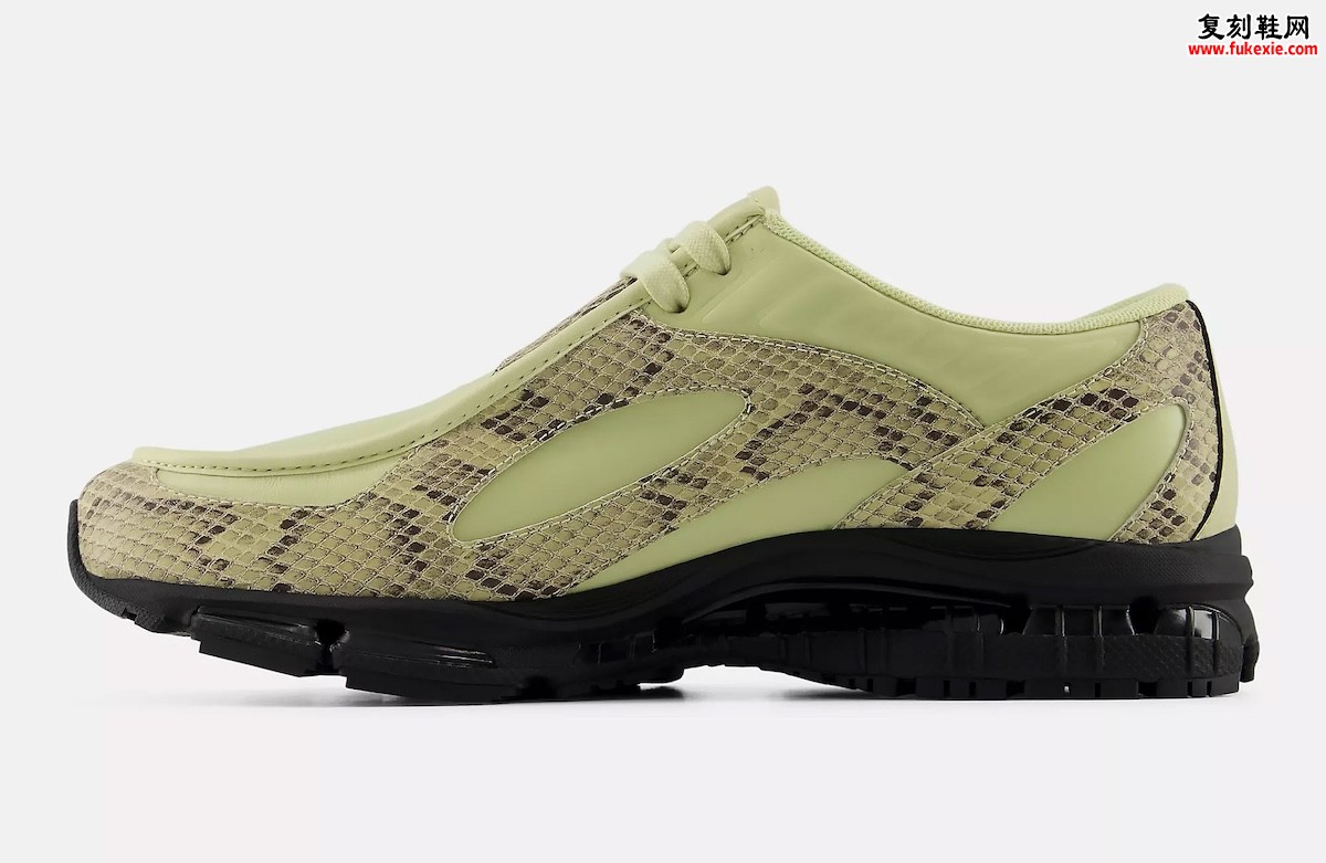 New Balance 1890A “Snakeskin” 莫卡辛混血鞋款2026年7月3日发售,ABZORB缓震大底与蟒蛇压纹皮革插图2 New Balance 1890A “Snakeskin” 莫卡辛混血鞋款2026年7月3日发售,ABZORB缓震大底与蟒蛇压纹皮革