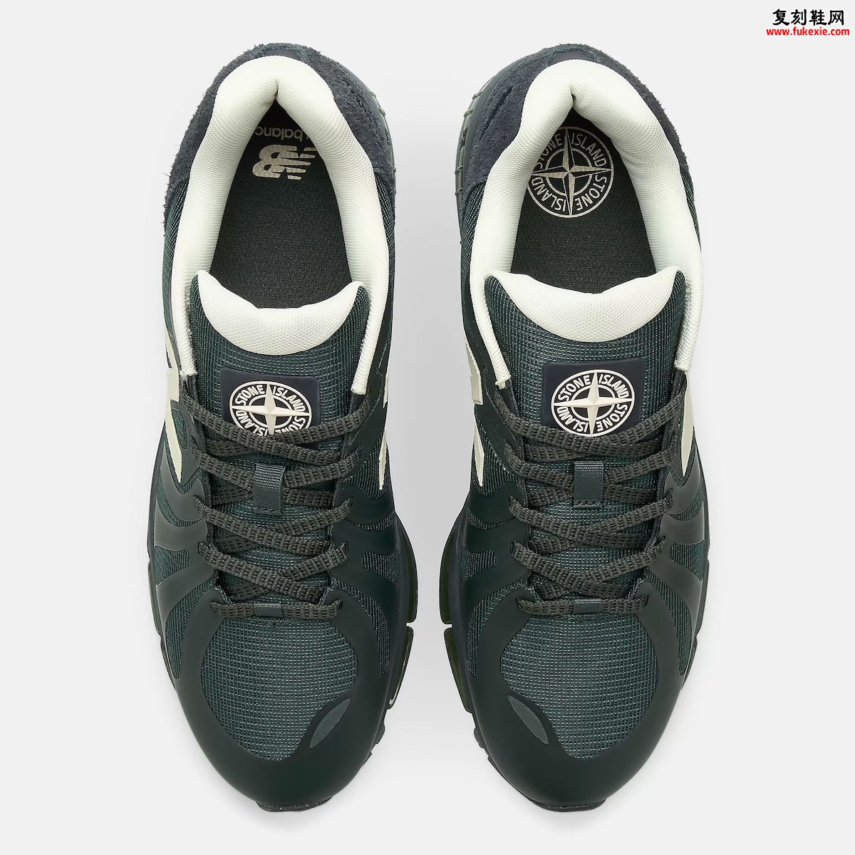 Stone Island x New Balance 1890 “Deep Forest” 深绿Ripstop网格，2026世界杯联名足球生活鞋$220