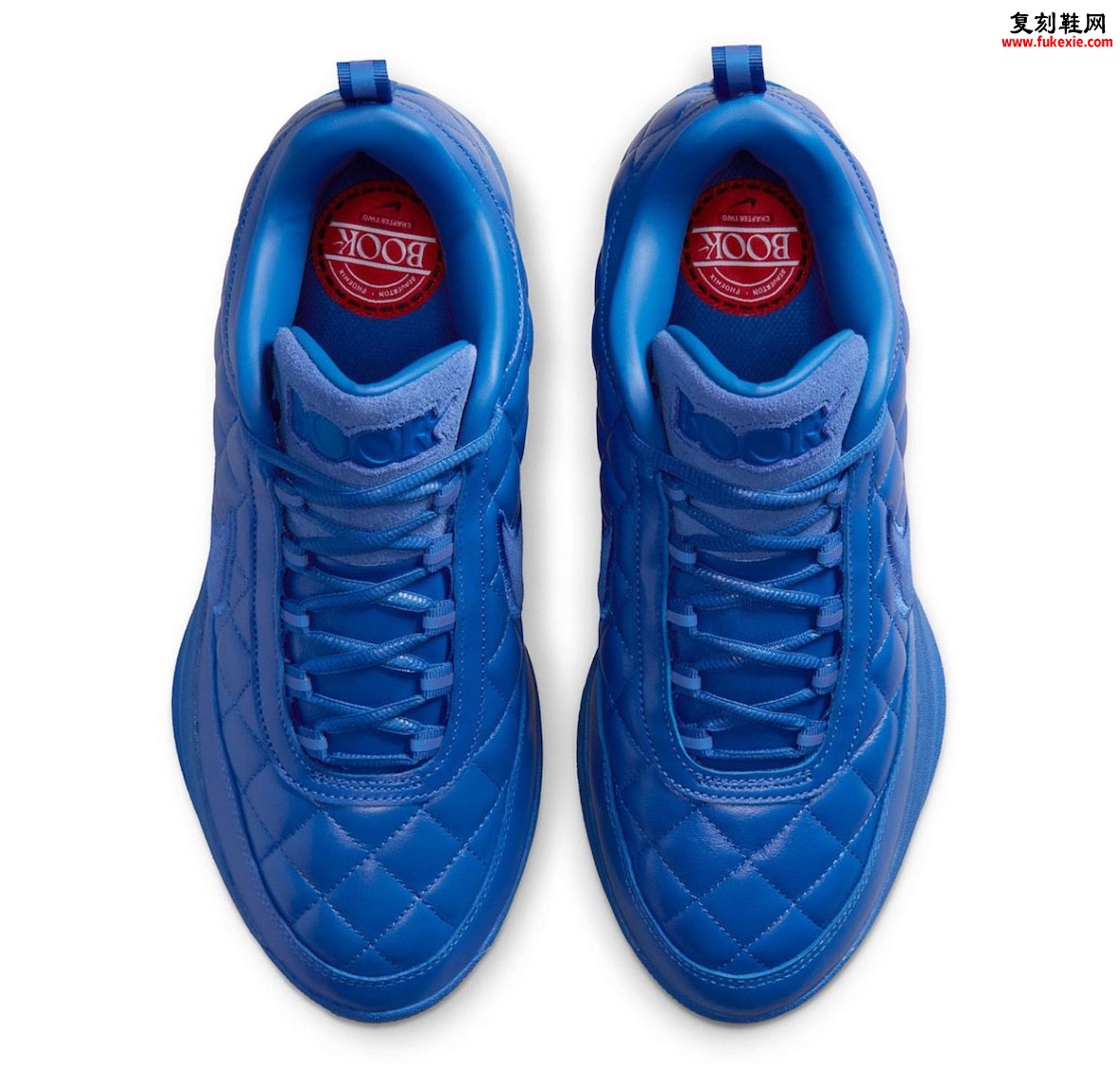 Nike Book 2“Just Book”蓝调菱格2026致敬Just Don联名：155美元锁定Don C奢华篮球美学
