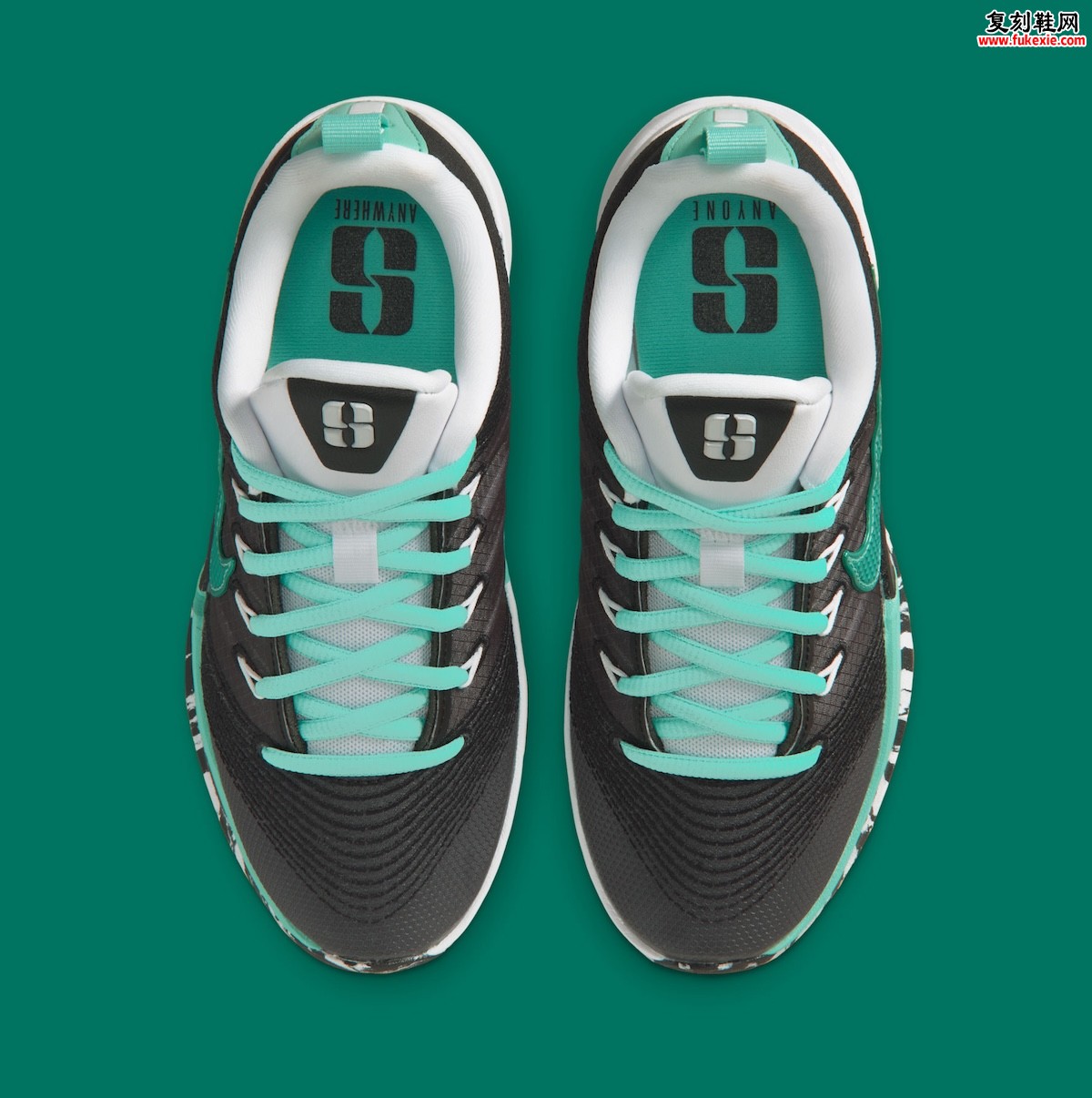 Nike Sabrina 3 “Black/Mint ““黑/薄荷绿”2026夏季发售，以清新撞色诠释纽约自由人风采