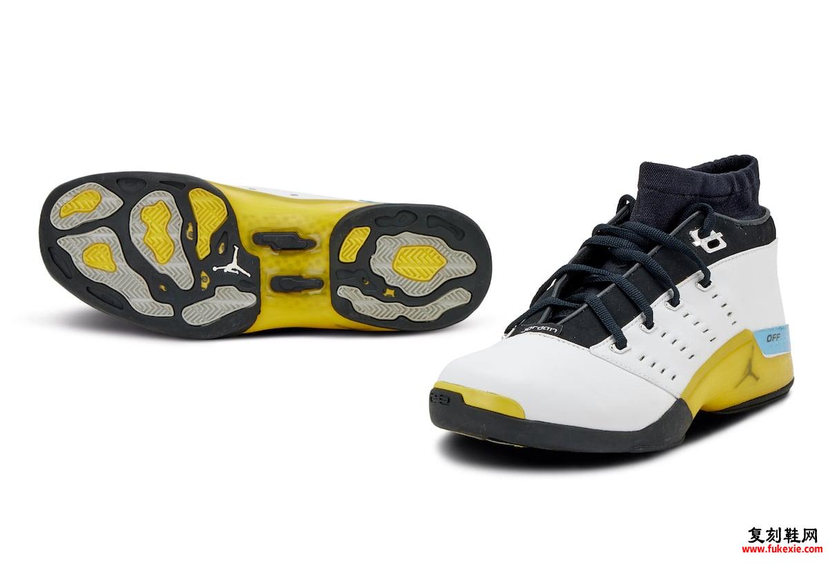 Air Jordan 17 Low “Lightning” 将于 2024年2 月 10 日回归 货号：FJ0395-100