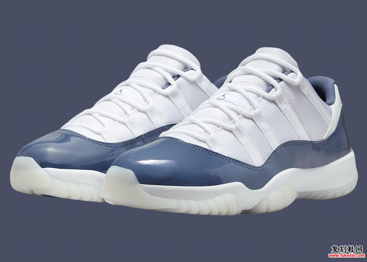 AIR JORDAN 11 LOW “DIFFUSED BLUE” 将于 2024 年 8 月发售 货号：FV5104-104