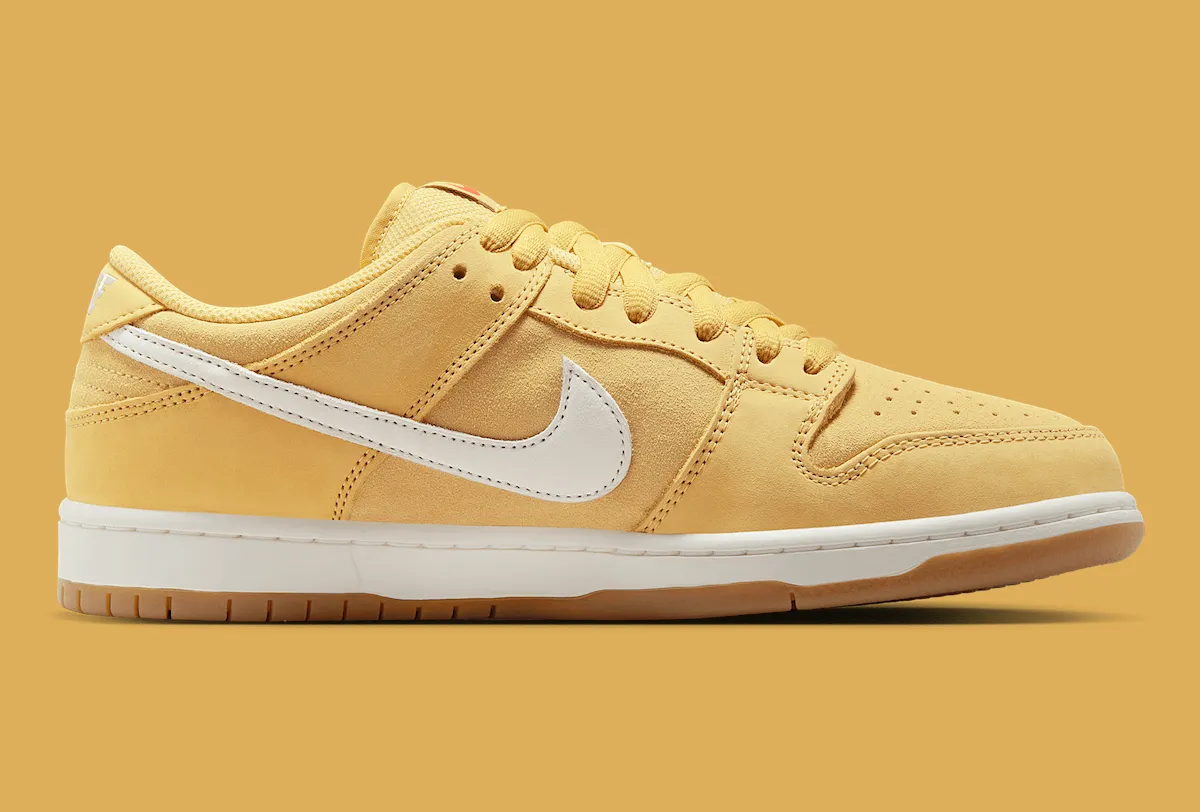2025夏季Nike SB Dunk Low“土星金”深度解析：Orange Label系列滑板鞋新作登场
