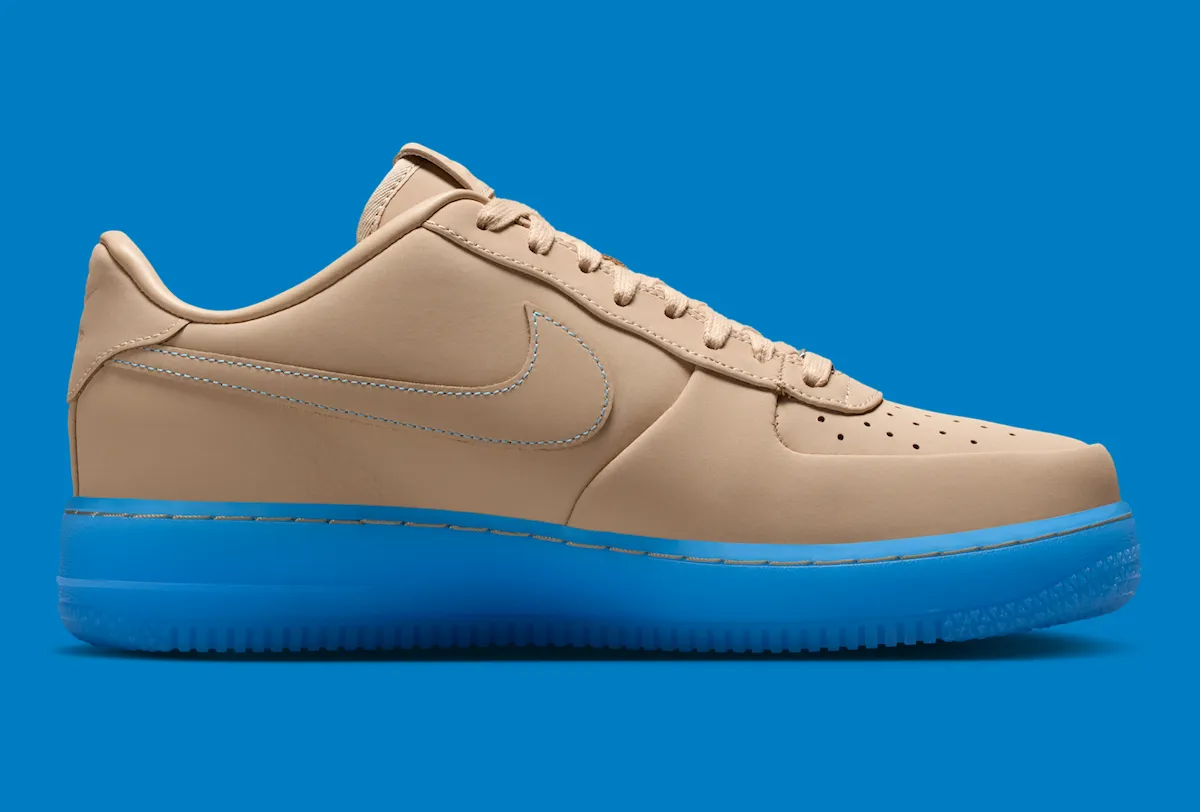 Nike Kobe Air Force 1 Low“Linen/University Blue”2025年11月登场，致敬科比经典肖像设计